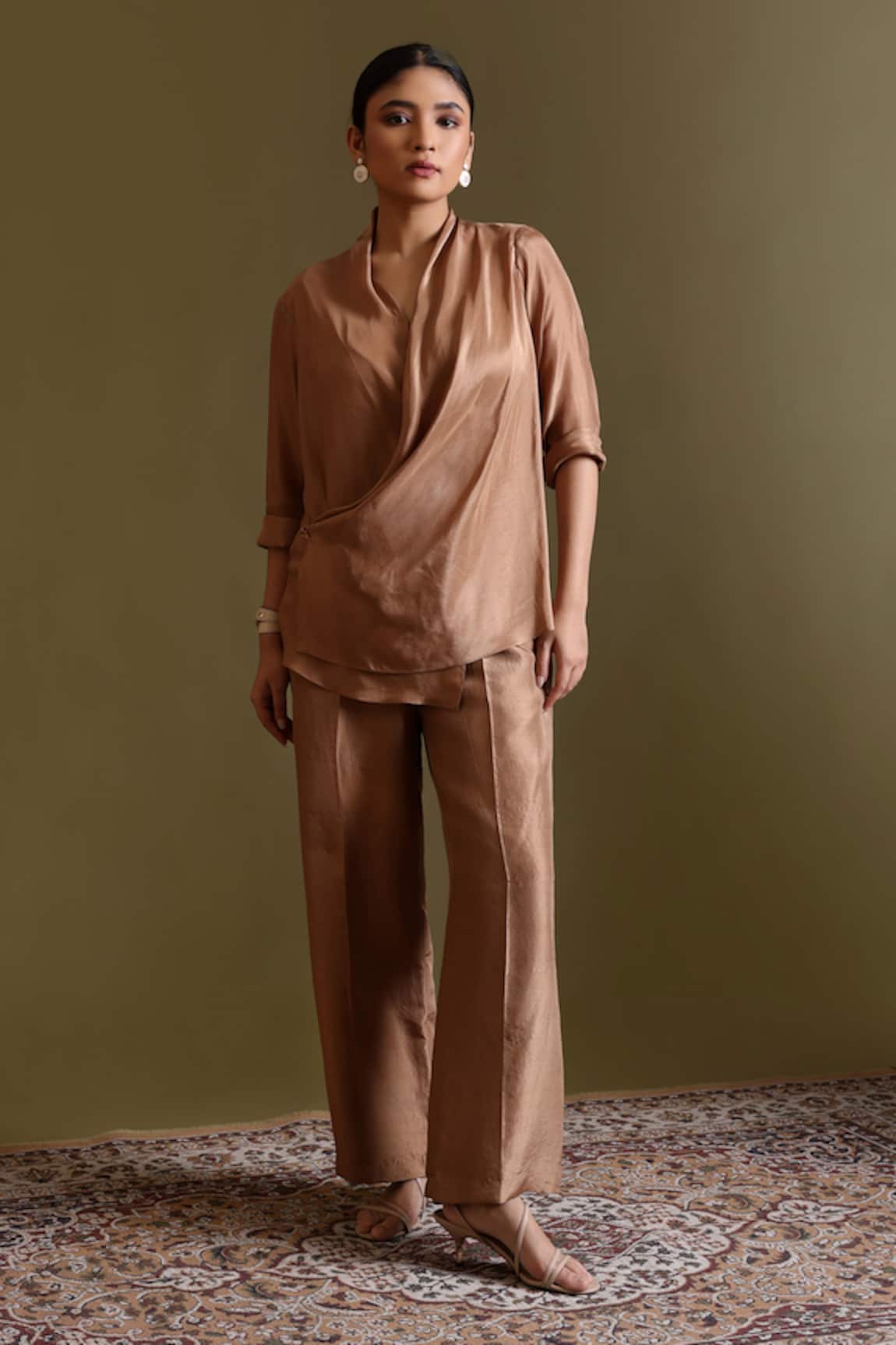 Chokhi Chorri Nitya Overlap Top & Pant Set 