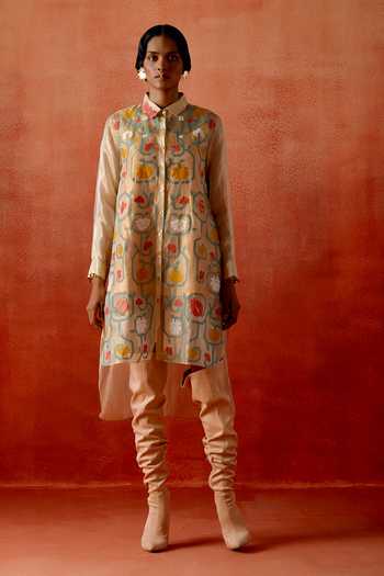 Jajaabor Embroidered Dress 