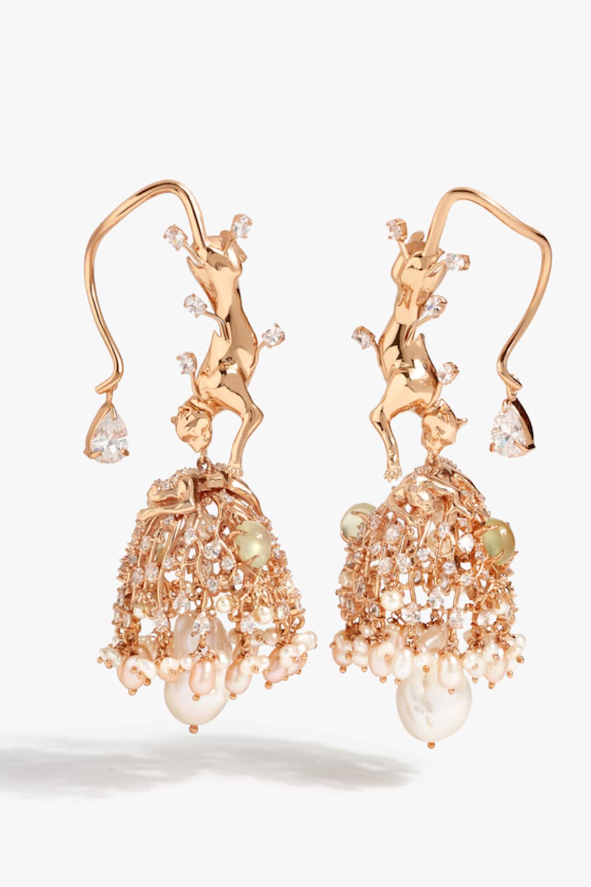 Outhouse Crown Of The Wild Jhumkas 