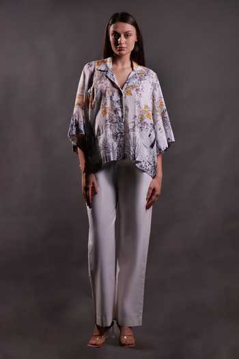 Rahul Singh Printed Shirt & Trouser Set 