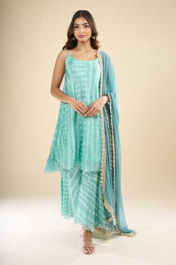 Khwaab By Sanjana Lakhani Printed Silk Kurta Set 