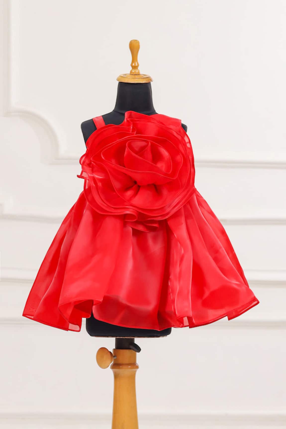 Casa Ninos Scarlet Rose Dress 