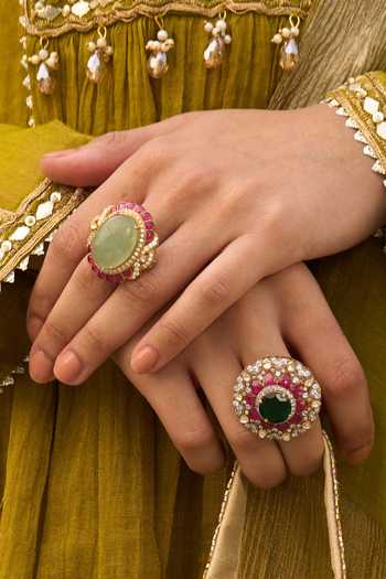 Kaari Vani Stone Ring 