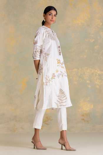Kaveri Botanique Printed Kurta & Pant Set 