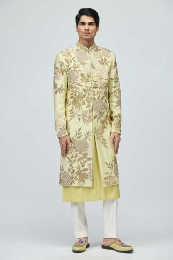 Varun Bahl Embroidered Sherwani Set 