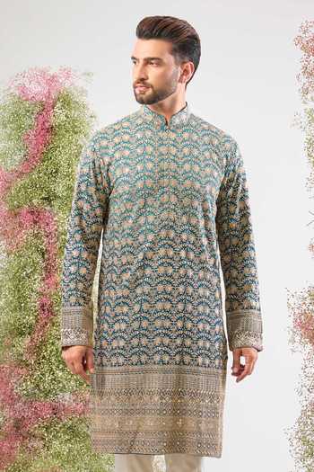 Kasbah Ombre Shaded Georgette Kurta  