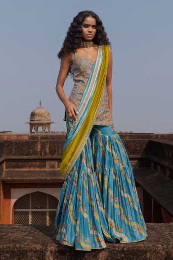 Punit Balana Noor Printed Gharara Set 