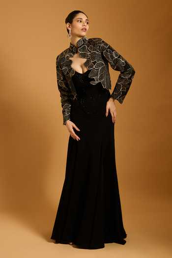 Siddartha Tytler Plain Fishtail Skirt 