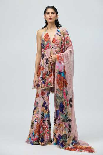 Varun Bahl Printed Viscose GGT Kurta Set 