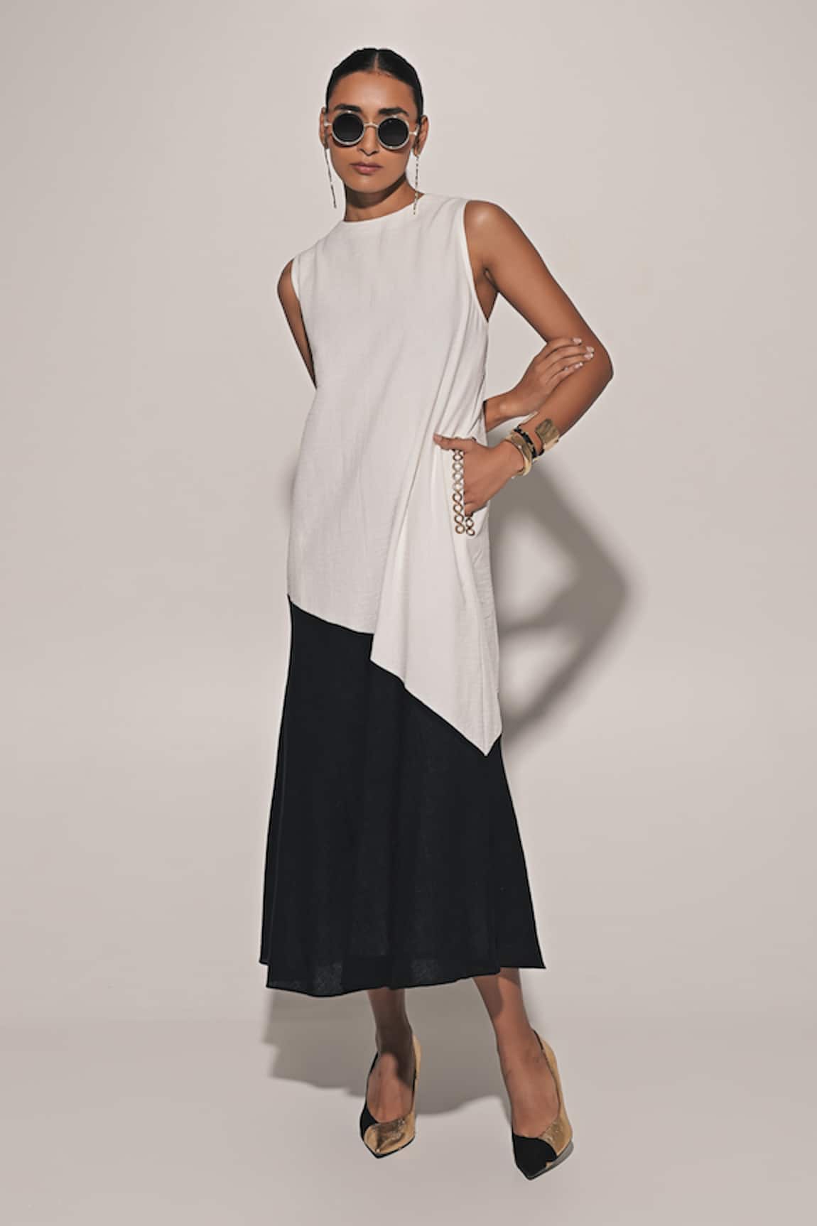 Kriti Bapna Color Block Dress 