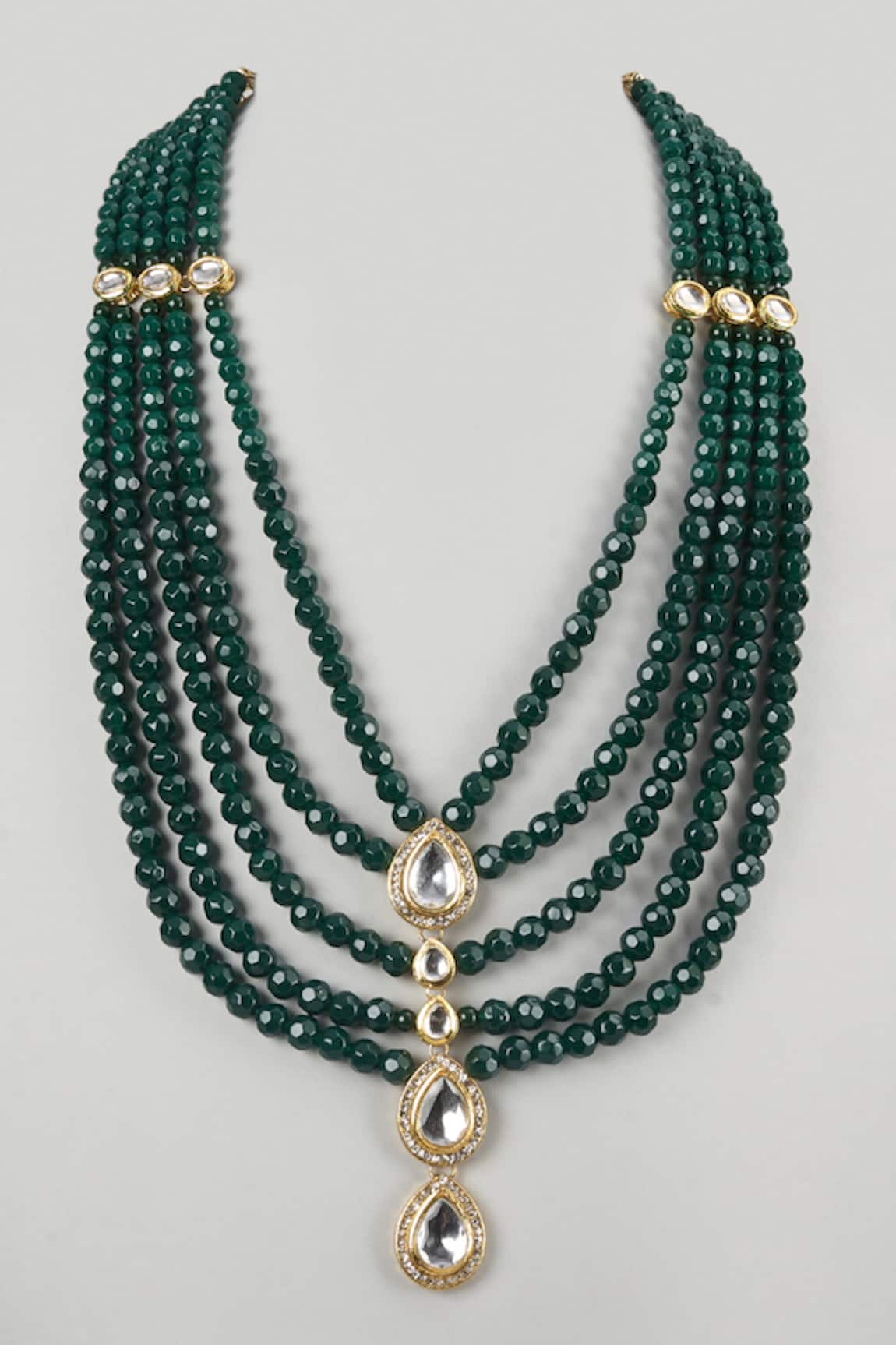 SALIL BHATIA Handmade Semi Precious Stone Layered Mala