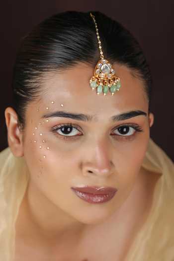 Riana Jewellery Kundan Embellished Maangtikka