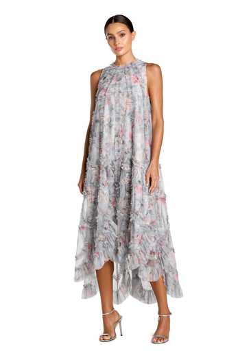 Mac Duggal Floral Print Dress