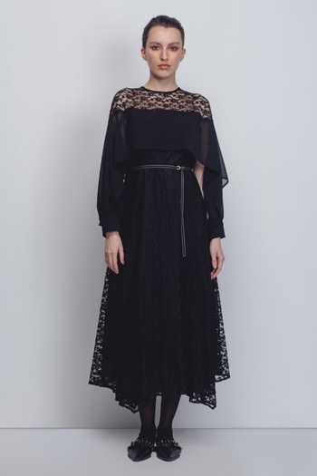 Leh Studios Cath Floral Lace Embellished Dress 