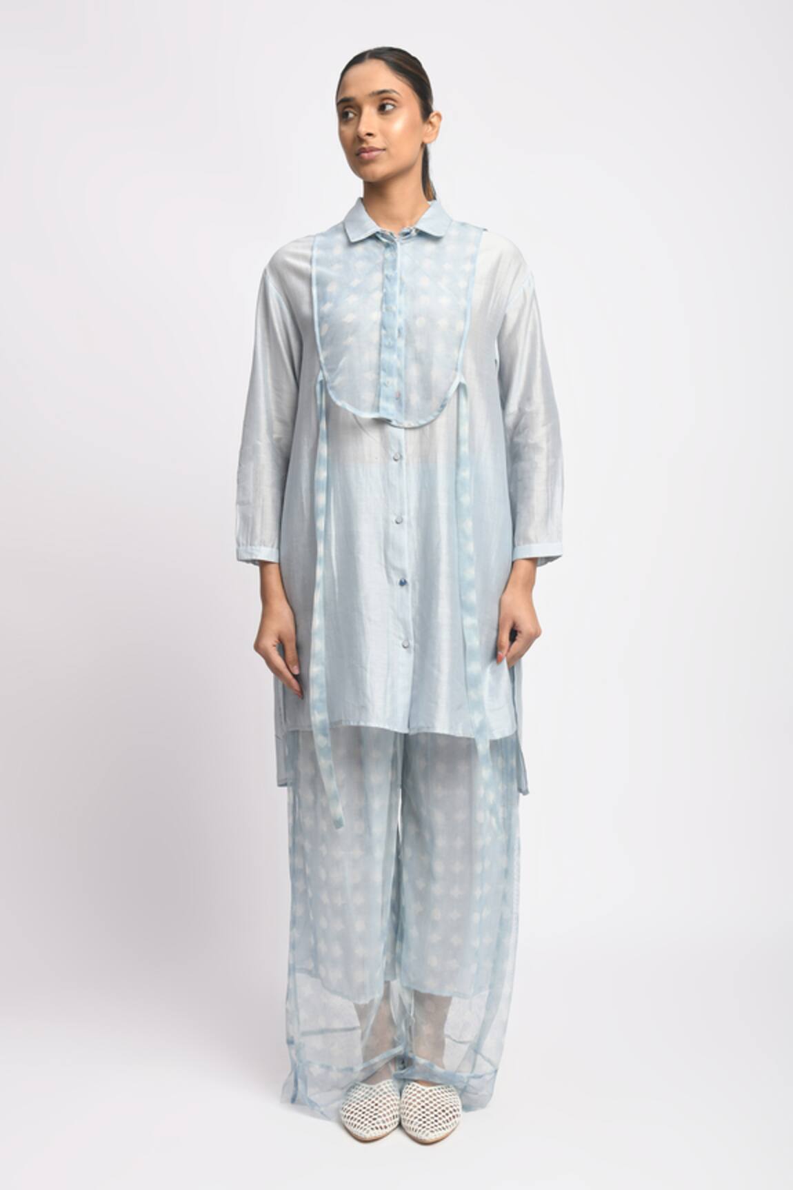 JAYATI GOENKA Cloud Cord Printed Kurta & Pant Set 