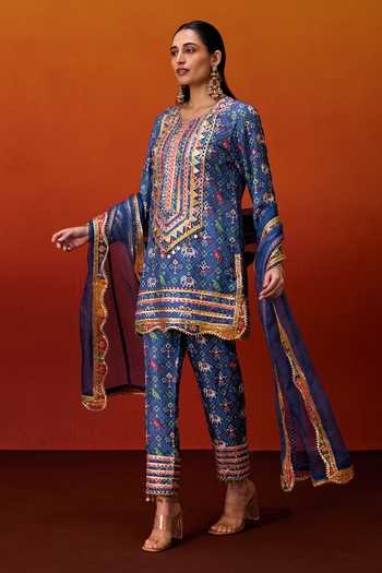Evra By Nikita Patola Print Kurta Set