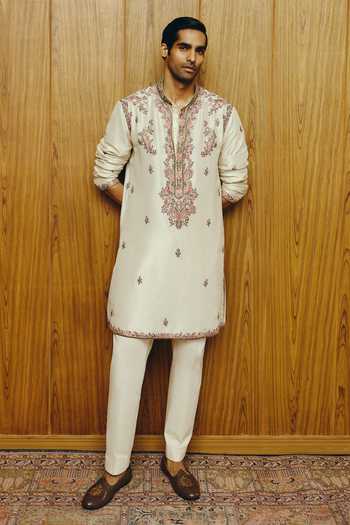Dolly J Elan Embroidered Kurta & Trouser Set 