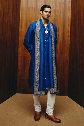 Dolly J Sapphire Echo Embroidered Kurta Set 