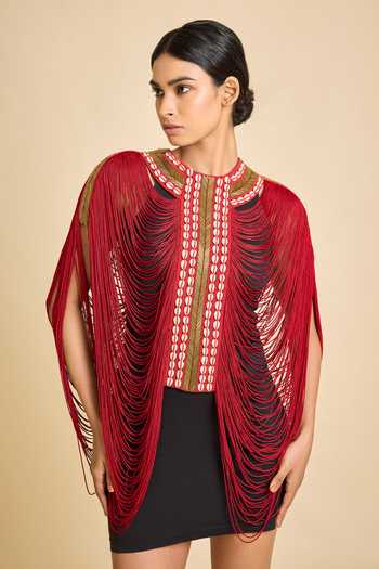 Surily G Necklace Detail Cotton Top 