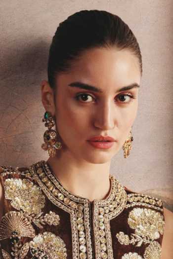Amaara Jewels Navratan Brass Earrings 