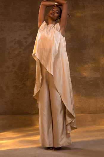 Eeda Asymmetrical Top & Pant Set 