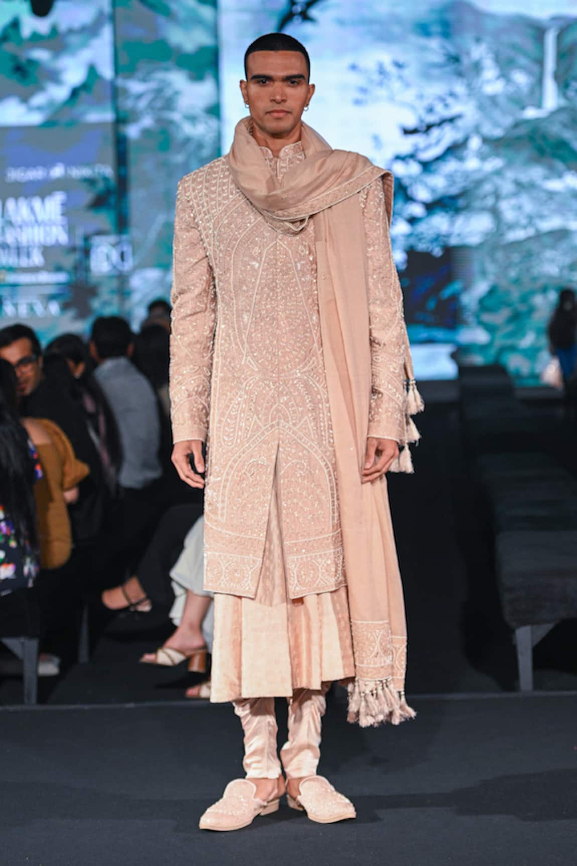 Jigar & Nikita The Maharaja Edit Embroidered Sherwani Set 