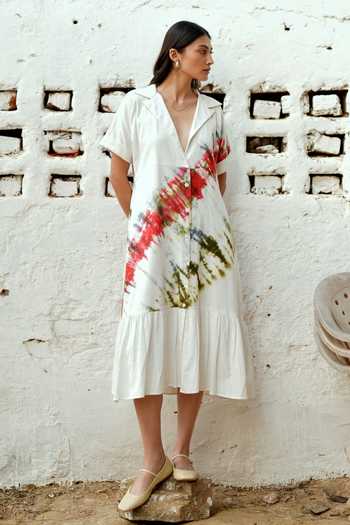 Raasa Forest Flame Dress 