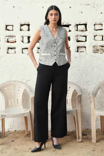 Raasa Unravelled Threads Waistcoat & Trouser Set 