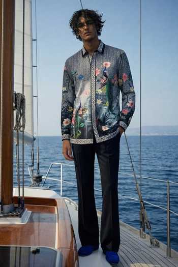 MR. Ajay Kumar Riyaz Printed Shirt 