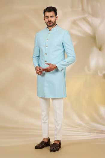 Manish Nagdeo Embroidered Sherwani Set 