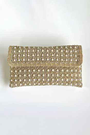 Kokommo The Cara Dupion Silk Clutch 