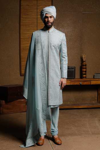Punit Arora Mint Edition Embroidered Sherwani Set 