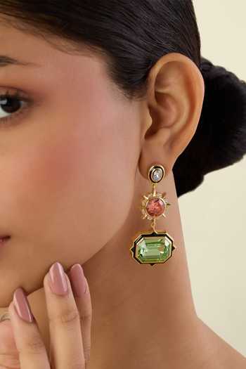 Isharya Calyra Statement Dangler Earrings 