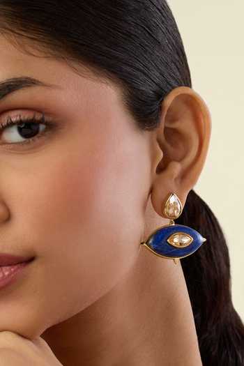 Isharya Rune Eye Drop Earrings 