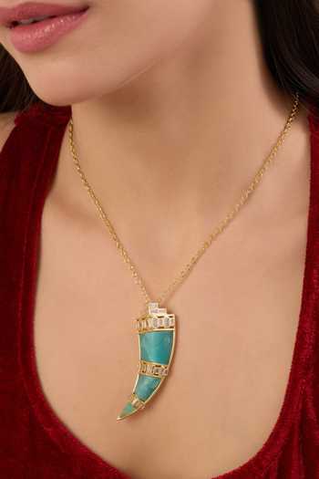 Isharya Daggera Pendant Necklace 