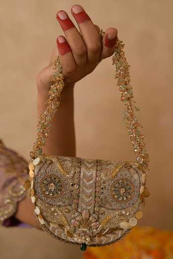 Doux Amour Rangrez Mini Flapover Clutch 