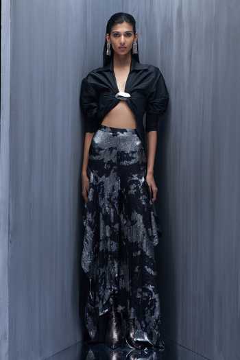 Richa Khemka Vantage Fossil Printed Shirt & Pant Set 