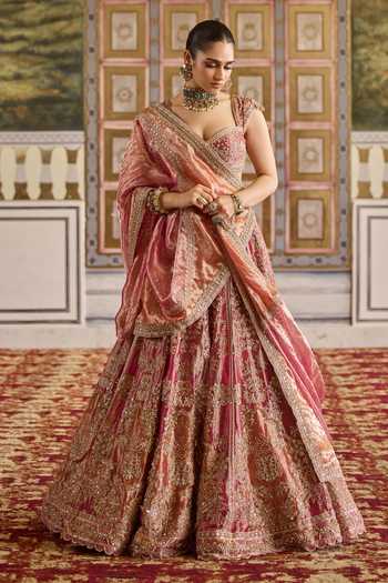 Ridhi Mehra Becoming Embroidered Bridal Lehenga Set 
