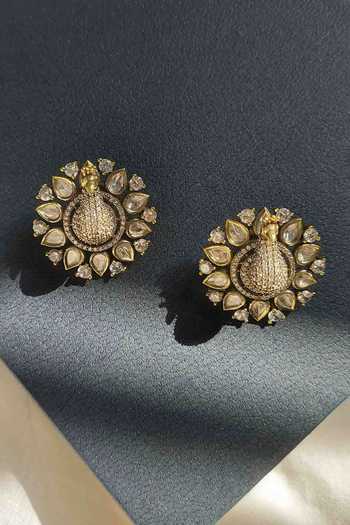 Amreli Jaipur Victorian Polki Earrings 