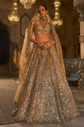 Seema Gujral Pearl Embellished Kaliras - Set of 2 