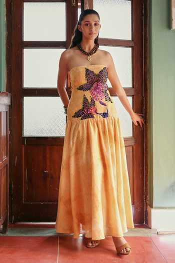 ZiP by Payal & Zinal Dhoop Drama Embellished Dress 