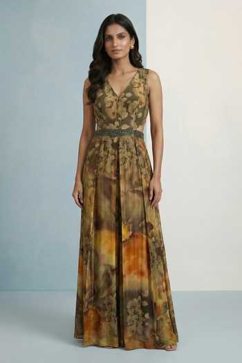 Kalista Jenifer Floral Print Dress 