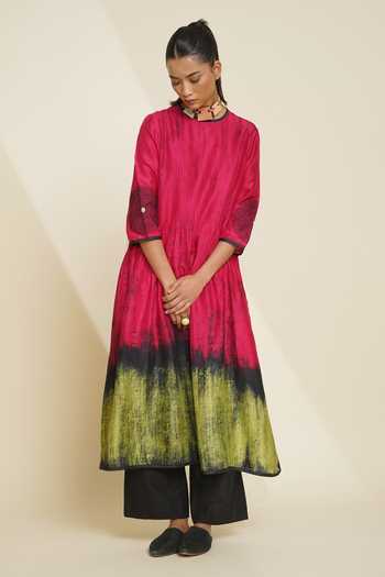 Taika By Poonam Bhagat Digitally Printed Kurta & Pant Set 