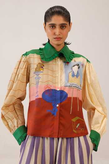 Cord 80s Loft Pattern Shirt 