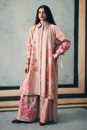 Paulmi And Harsh Rina Printed Kurta & Palazzo Set 