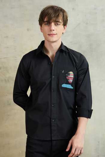 Heartistry by Anky The Human Code Hand Embroidered Shirt 