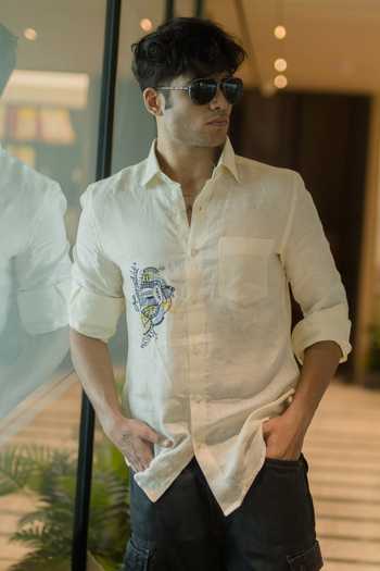 Heartistry by Anky The Canvas Hand Embroidered Shirt 