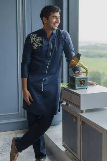 Heartistry by Anky The Regal Bloom Hand Embroidered Kurta 