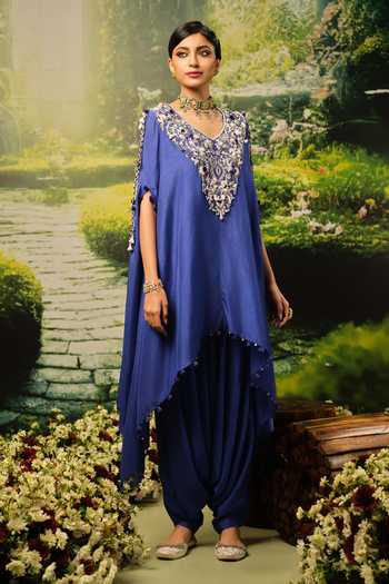 Priyaa Salma Embroidered Top & Pant Set 