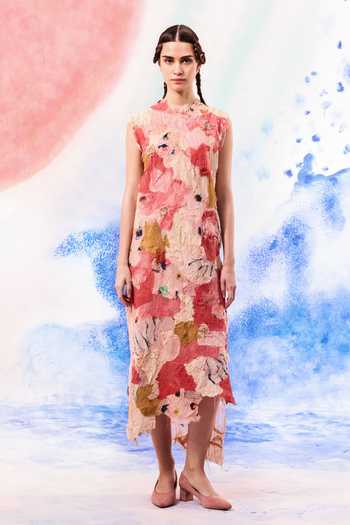 Ilk Lichen Midi Dress 